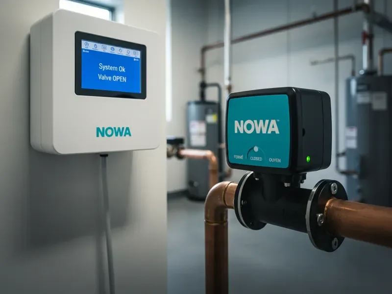 Détection de fuite d'eau